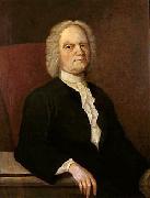 Gustavus Hesselius Self-portrait oil on canvas